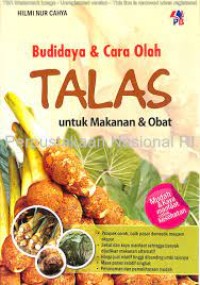 Image of Budidaya & Cara Olah Talas untuk Makanan & Obat