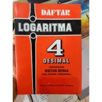 Image of Daftar Logaritma 4 Desimal Dengan Daftar Bunga Delapan Desimal