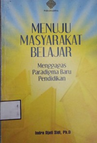 Image of Menuju Masyarakat Belajar