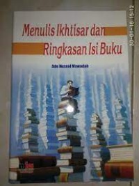 Image of Menulis Ikhtisar dan Ringkasan Isi Buku