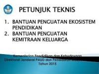 Image of Petunjuk Teknis Bantuan Penguatan Ekosistem Pendidikan